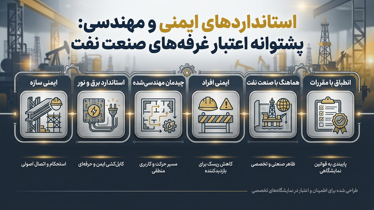 استانداردهای غرفه نمایشگاهی نفت و گاز